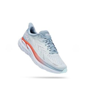 NWT and BOX HOKA Women Clifton 8 Blue Fog/Plein Air (BFPA)
